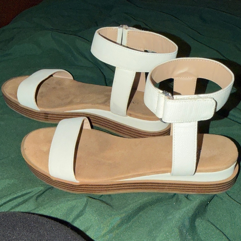 Alfani White Sandals